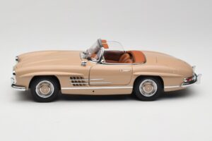 Mercedes 300 SL W198 Roadster Brun Clair Minichamps 1:18 180039032 Métal Moulé — image 4 sur 8