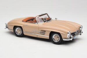 Mercedes 300 SL W198 Roadster Brun Clair Minichamps 1:18 180039032 Métal Moulé — image 6 sur 8
