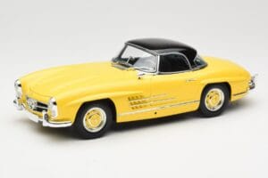 Mercedes 300 SL W198 Roadster Hardtop Signal Yellow Minichamps 1:18 180039044 Métal Moulé — image 3 sur 9