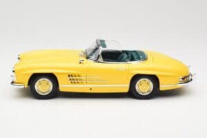 Mercedes 300 SL W198 Roadster Hardtop Signal Yellow Minichamps 1:18 180039044 Métal Moulé — image 5 sur 9