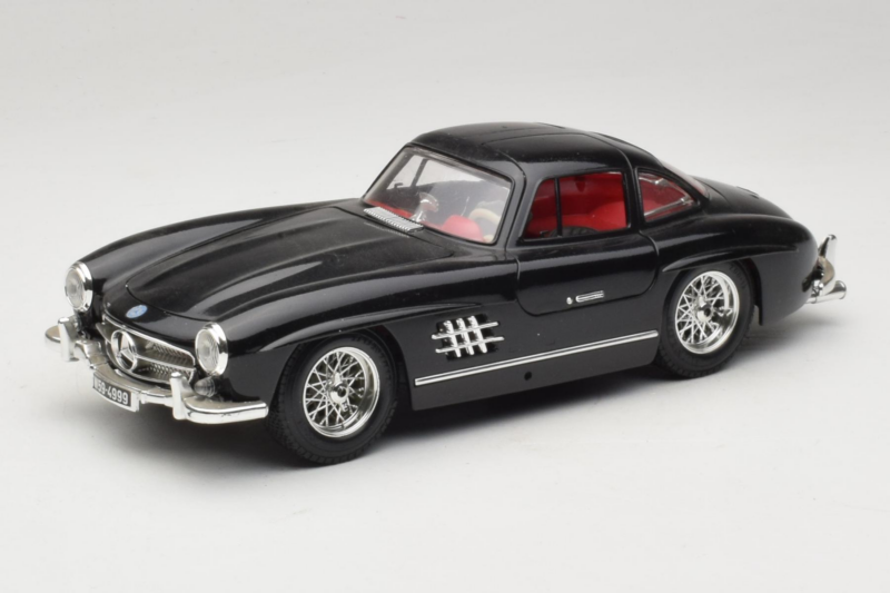 Mercedes 300SL Noir Bburago 1:18 3015-M3 Métal Moulé