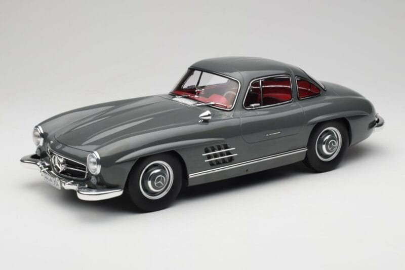 Mercedes 300SL W198 Gullwing Graphite Grey Norev 1:12 123852 Métal Moulé