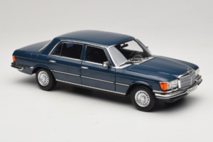 Mercedes 350 SEL W116 Hansa Blue Norev 1:18 183976 Métal Moulé — image 6 sur 8