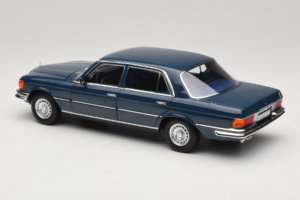 Mercedes 350 SEL W116 Hansa Blue Norev 1:18 183976 Métal Moulé — image 7 sur 8