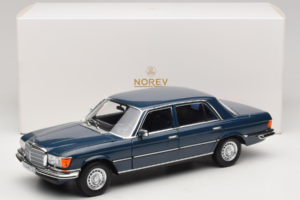 Mercedes 350 SEL W116 Hansa Blue Norev 1:18 183976 Métal Moulé — image 8 sur 8