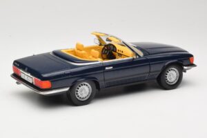 Mercedes 350 SL R107 Bleu Foncé Sun Star 1:18 MB003 Métal Moulé — image 3 sur 8
