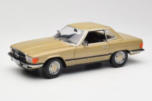 Mercedes 350 SL R107 Or Sun Star 1:18 MB004 Métal Moulé