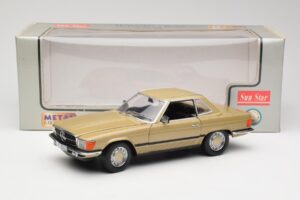 Mercedes 350 SL R107 Or Sun Star 1:18 MB004 Métal Moulé — image 8 sur 8