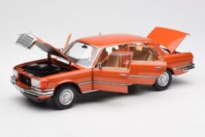 Mercedes 450 SEL 6.9 W116 Orange Metallic Norev 1:18 183459 Métal Moulé — image 2 sur 8