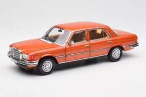 Mercedes 450 SEL 6.9 W116 Orange Metallic Norev 1:18 183459 Métal Moulé