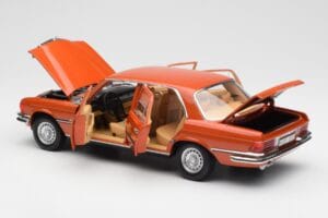 Mercedes 450 SEL 6.9 W116 Orange Metallic Norev 1:18 183459 Métal Moulé — image 5 sur 8
