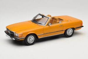 Mercedes 450 SL R107 Cayenne Orange Norev 1:18 183350 Métal Moulé