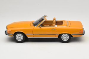 Mercedes 450 SL R107 Cayenne Orange Norev 1:18 183350 Métal Moulé — image 6 sur 10