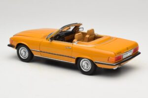 Mercedes 450 SL R107 Cayenne Orange Norev 1:18 183350 Métal Moulé — image 9 sur 10