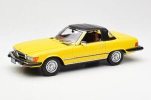 Mercedes 450SL R107 Jaune US Version Norev 1:18 183727 Métal Moulé — image 3 sur 9