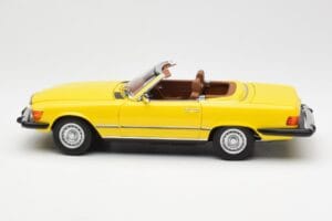 Mercedes 450SL R107 Jaune US Version Norev 1:18 183727 Métal Moulé — image 5 sur 9