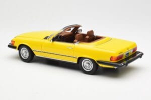 Mercedes 450SL R107 Jaune US Version Norev 1:18 183727 Métal Moulé — image 8 sur 9