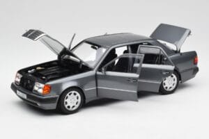 Mercedes 500 E W124 Pearl Gris Norev 1:18 183946 Métal Moulé — image 2 sur 8