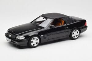 Mercedes SL 500 R129 Noir Norev 1:18 183750 Métal Moulé — image 3 sur 10