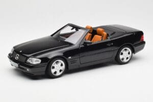 Mercedes SL 500 R129 Noir Norev 1:18 183750 Métal Moulé