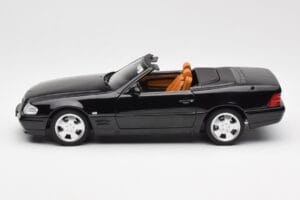 Mercedes SL 500 R129 Noir Norev 1:18 183750 Métal Moulé — image 5 sur 10