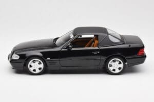 Mercedes SL 500 R129 Noir Norev 1:18 183750 Métal Moulé — image 6 sur 10