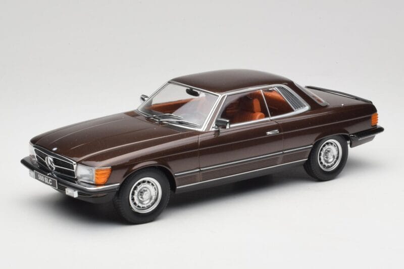 Mercedes 500 SLC C107 Beige Metallic KK-Scale 1:18 KKDC180851 Métal Moulé