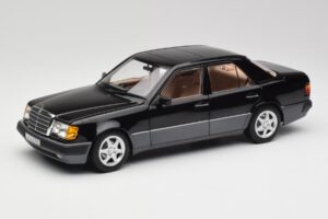 Mercedes 500E W124 Noir Édition Limitée Norev 1:18 183949 Métal Moulé