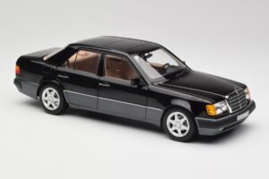 Mercedes 500E W124 Noir Édition Limitée Norev 1:18 183949 Métal Moulé — image 6 sur 12
