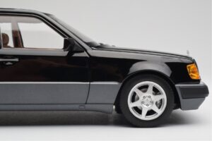 Mercedes 500E W124 Noir Édition Limitée Norev 1:18 183949 Métal Moulé — image 8 sur 12