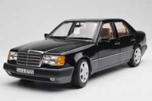 Mercedes 500E W124 Noir Édition Limitée Norev 1:18 183949 Métal Moulé — image 9 sur 12