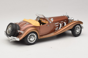 Mercedes 500K Roadster Cuivre Metallic Bburago 1:18 3020-P1 Métal Moulé — image 3 sur 8