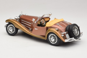 Mercedes 500K Roadster Cuivre Metallic Bburago 1:18 3020-P1 Métal Moulé — image 5 sur 8