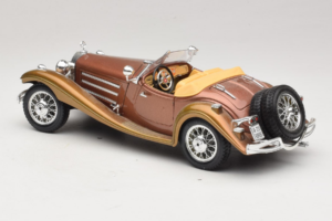 Mercedes 500K Roadster Cuivre Metallic Bburago 1:18 3020-P1 Métal Moulé — image 7 sur 8