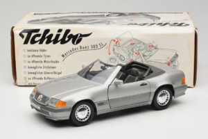 Mercedes 500SL R129 Argent Tchibo 1:18 TC001 Métal Moulé — image 8 sur 8