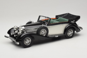 Mercedes 540K Cabriolet Noir Argent Cult Models 1:18 CML184-3 Métal Moulé