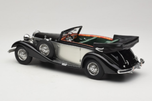 Mercedes 540K Cabriolet Noir Argent Cult Models 1:18 CML184-3 Métal Moulé — image 5 sur 6