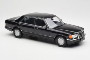 Mercedes 560 SEL W126 Noir Édition Concessionnaire Norev 1:18 B66040599 Métal Moulé — image 6 sur 8