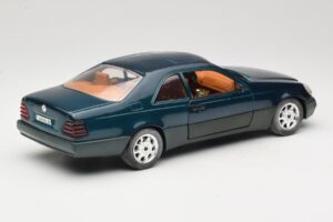 Mercedes 600 SEC C140 Vert Majorette 1:18 4418 Métal Moulé — image 3 sur 8