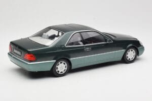 Mercedes 600 SEC W140 Coupe Green Metallic KK-Scale 1:18 KKDC180343 Métal Moulé — image 2 sur 6