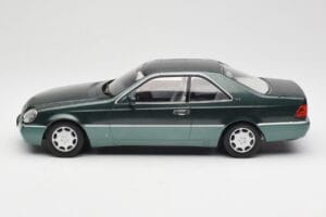 Mercedes 600 SEC W140 Coupe Green Metallic KK-Scale 1:18 KKDC180343 Métal Moulé — image 3 sur 6