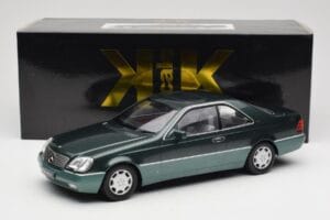 Mercedes 600 SEC W140 Coupe Green Metallic KK-Scale 1:18 KKDC180343 Métal Moulé — image 6 sur 6
