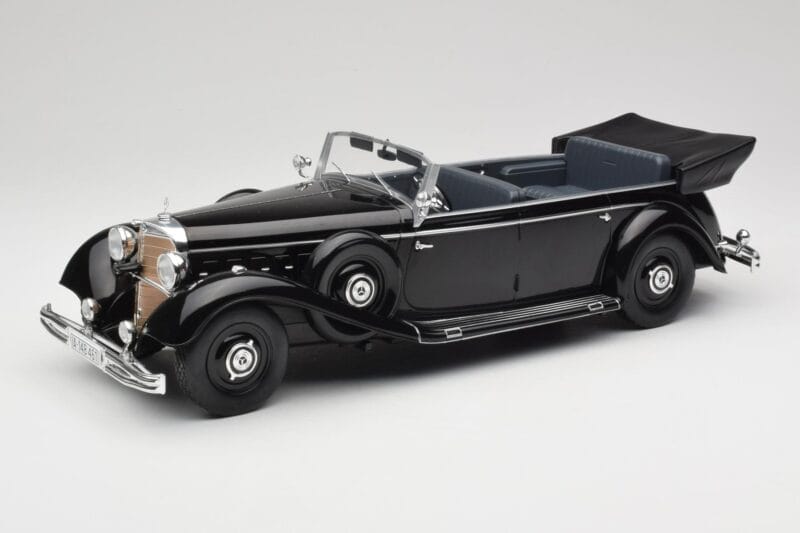 Mercedes 770 W150 Noir MCG 1:18 MCG18207 Métal Moulé
