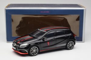 Mercedes A-Class W176 AMG Noir Norev 1:18 183596 Métal Moulé — image 8 sur 8