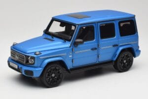 Mercedes AMG G 63 L W465 Bleu Norev 1:18 B66960664 Métal Moulé