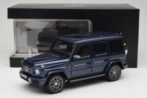 Mercedes AMG G 63 L W465 Bleu Foncé Norev 1:18 B66960663 Métal Moulé — image 8 sur 8