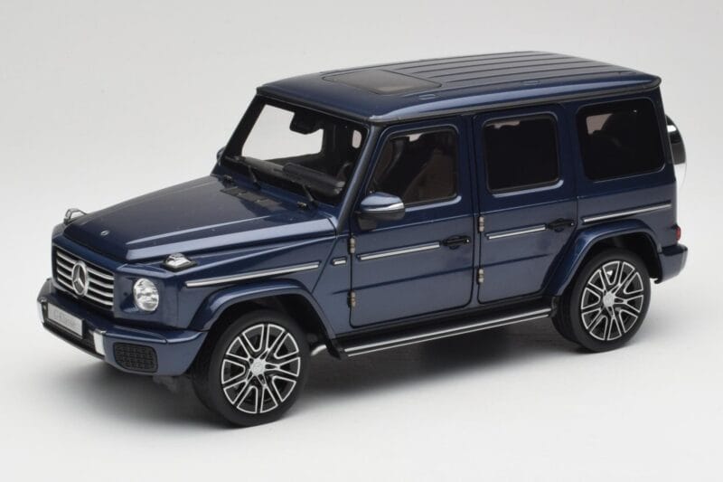 Mercedes AMG G 63 L W465 Bleu Foncé Norev 1:18 B66960663 Métal Moulé