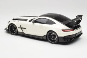 Mercedes AMG GT C190 Black Series Designo Diamond Blanc Metallic Minichamps 1:18 155032022 Métal Moulé — image 5 sur 6