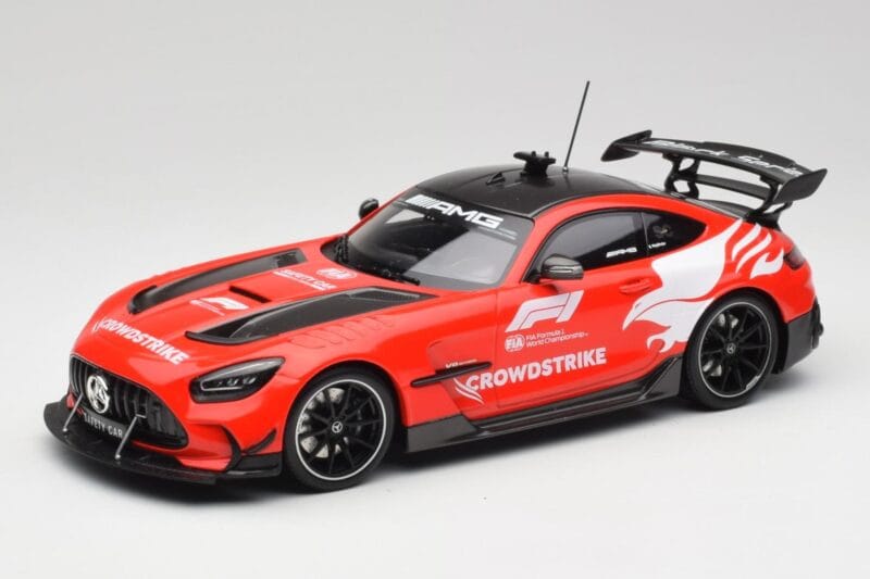 Mercedes AMG GT Black Series F1 Safety Car 2022 Minichamps 1:18 153032093 Métal Moulé