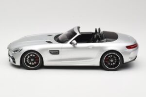 Mercedes AMG GT C Roadster R190 Argent Norev 1:18 183453 Métal Moulé — image 3 sur 6